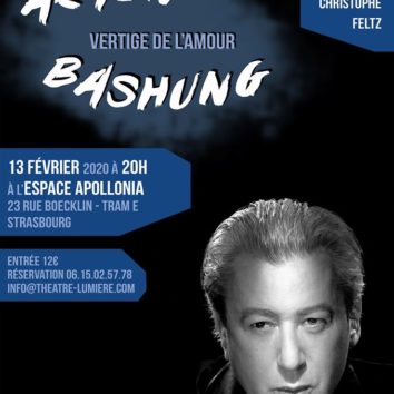 Théâtre Musical « Vertige de l’Amour » d’Alain Bashung le 13 février à 20h00