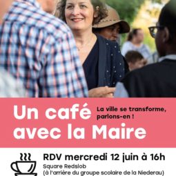 Un café avec la maire : Jeanne Barseghian le 12 juin 2024 à la Robertsau